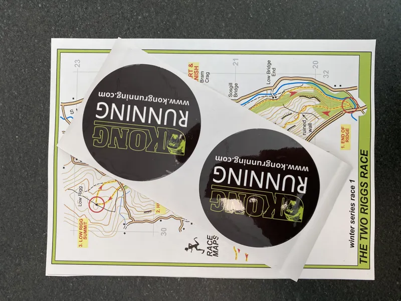 KONG The Two Riggs Fell Race Map